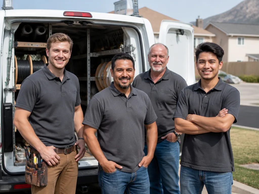 Utah Smart Home Wiring team